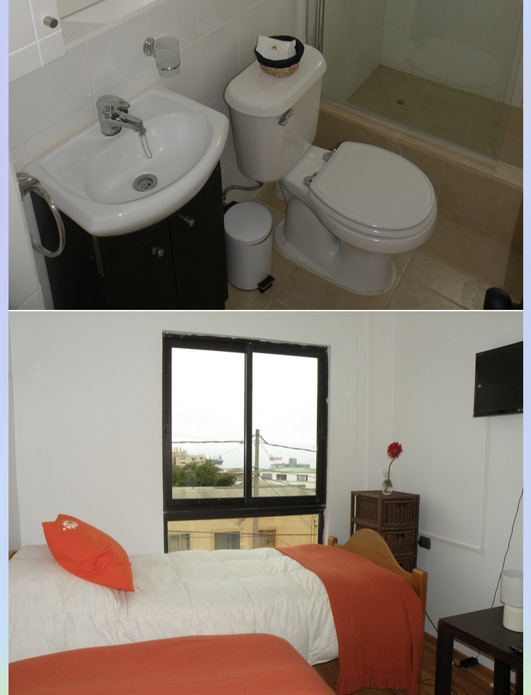 Habitacion triple con baño privado